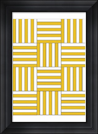 Framed Checkerboard Key Print