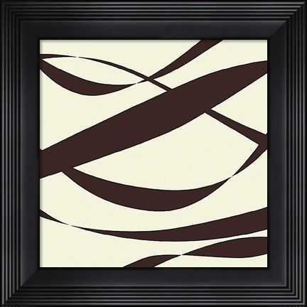 Framed Fistral (praline) Print