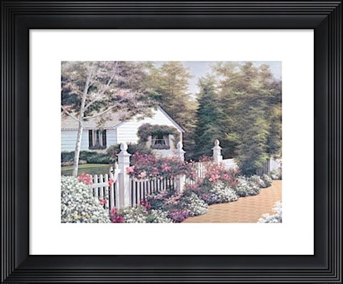 Framed In Full Bloom Print