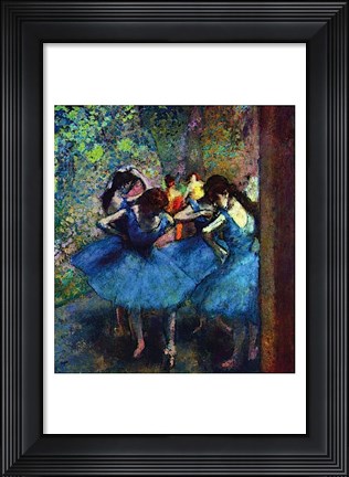 Framed Ballerinas Print