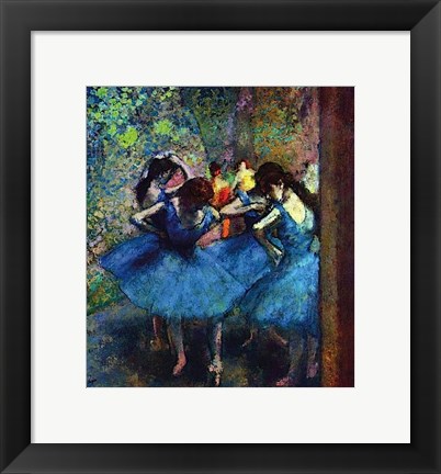 Framed Ballerinas Print