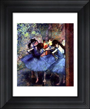 Framed Ballerinas Print