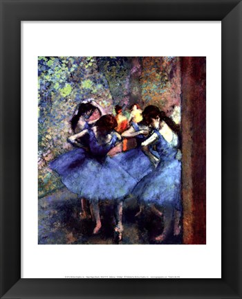 Framed Ballerinas Print