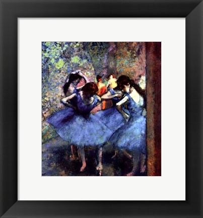 Framed Ballerinas Print