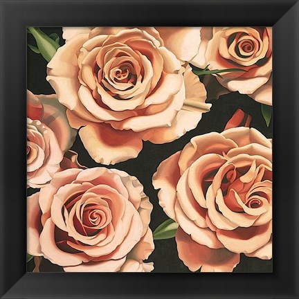 Framed Roses Print