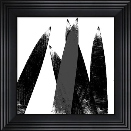 Framed Sharp Edges Print