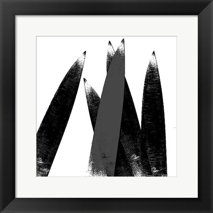 Framed Sharp Edges Print