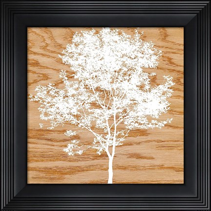 Framed Snowy Tree Print