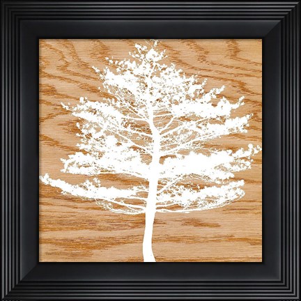 Framed Frosty Tree Print