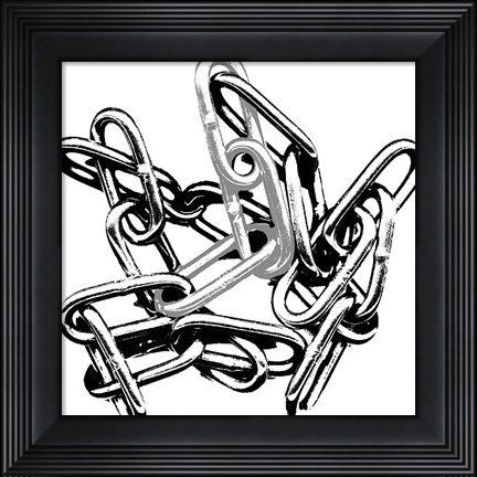 Framed In Chains Print