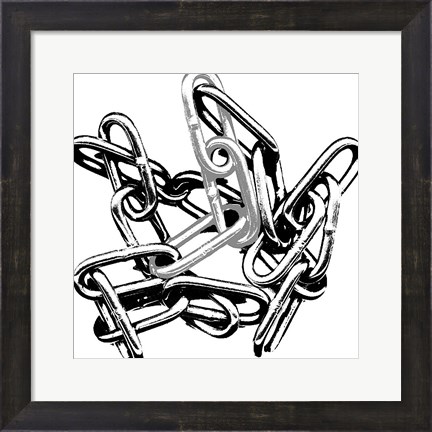 Framed In Chains Print