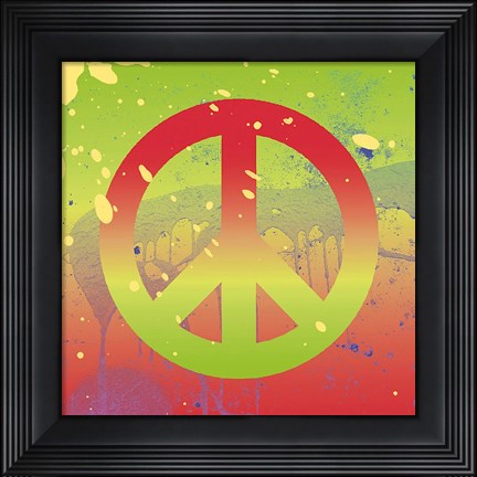 Framed Outtasight Peace Print