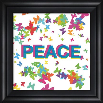 Framed Harmonious Peace Print
