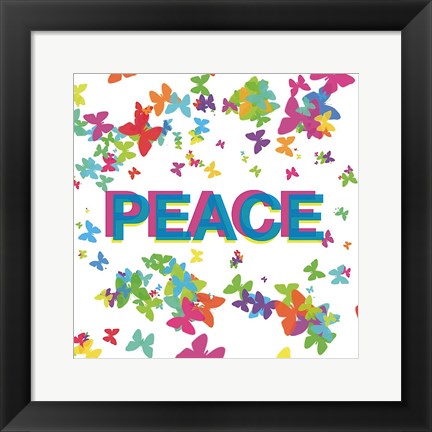 Framed Harmonious Peace Print