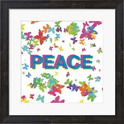 Framed Harmonious Peace Print