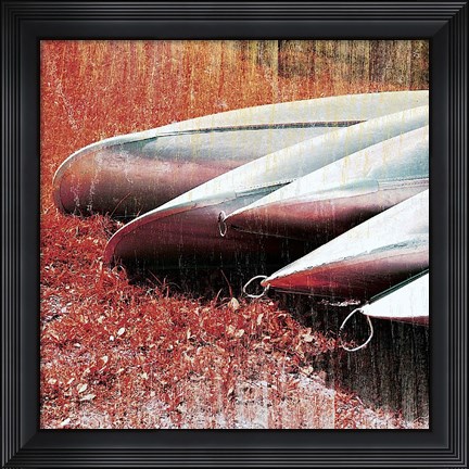Framed Lakeside Repose Print