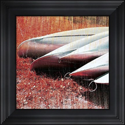 Framed Lakeside Repose Print