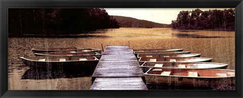 Framed Lakeside Memories Print