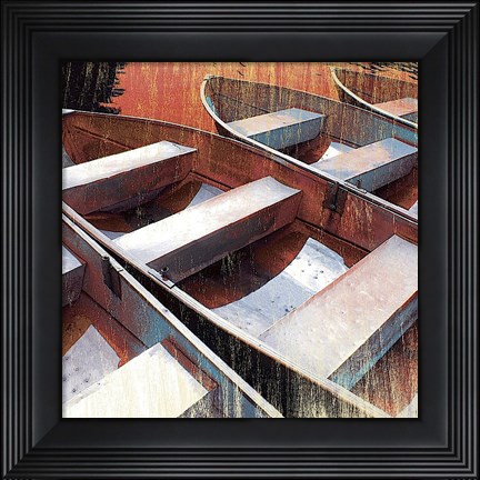 Framed Lakeside Reflections Print