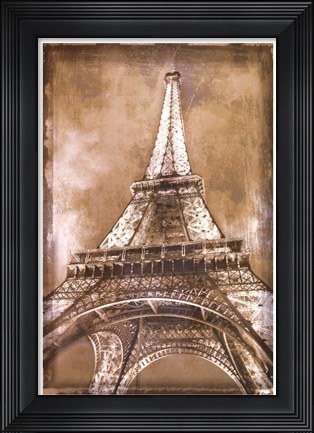Framed Eiffel Tower Print