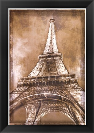 Framed Eiffel Tower Print