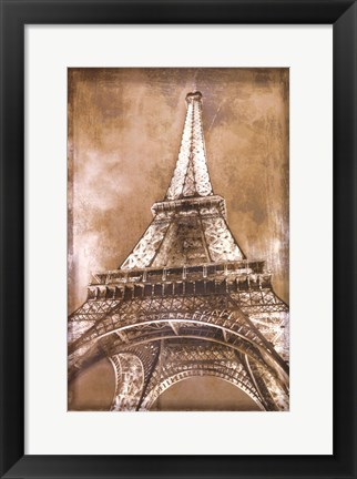 Framed Eiffel Tower Print