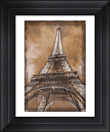 Framed Eiffel Tower Print