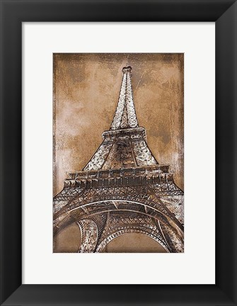 Framed Eiffel Tower Print