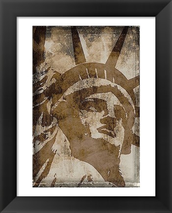 Framed Liberty Print