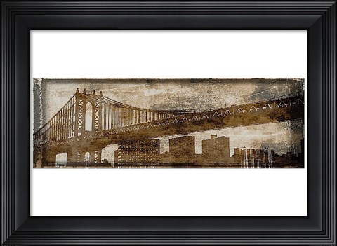 Framed Manhattan Print