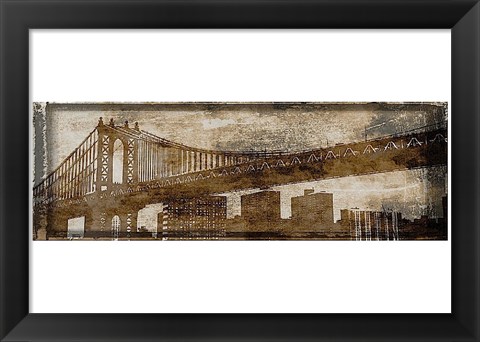 Framed Manhattan Print