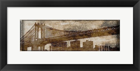 Framed Manhattan Print