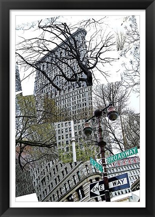 Framed Flatiron Collage Print