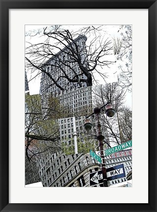 Framed Flatiron Collage Print