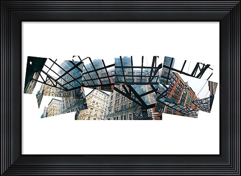 Framed Tribeca Collage Print