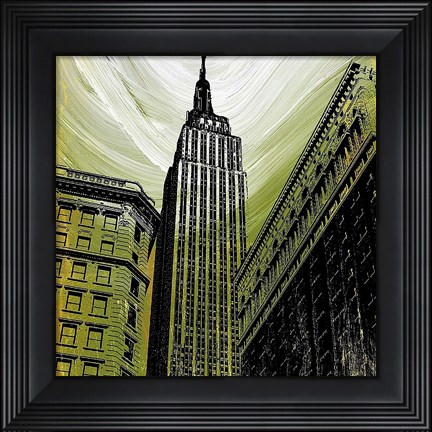 Framed Gilded Empire Print