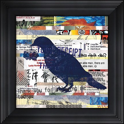 Framed Chirp Print