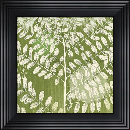 Framed Forest Leaves Print