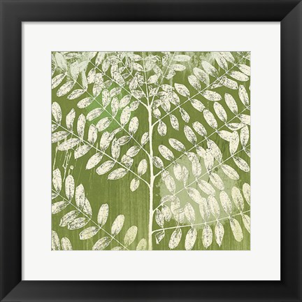 Framed Forest Leaves Print