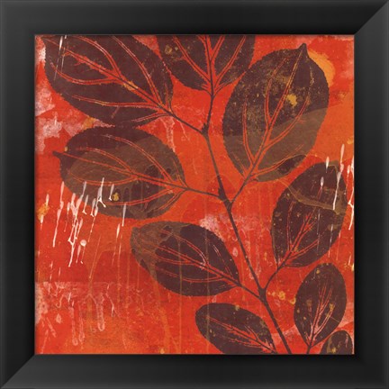 Framed Exotic Vine Print