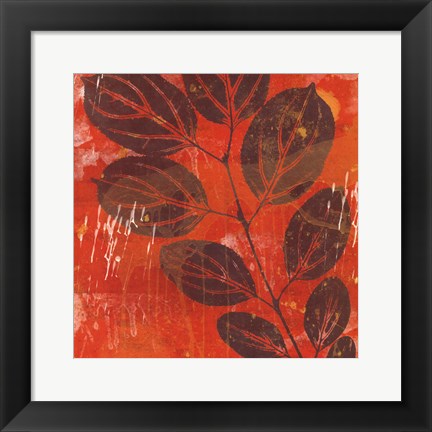 Framed Exotic Vine Print