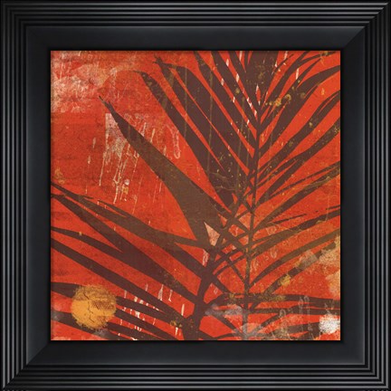 Framed Exotic Palm Print
