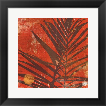 Framed Exotic Palm Print