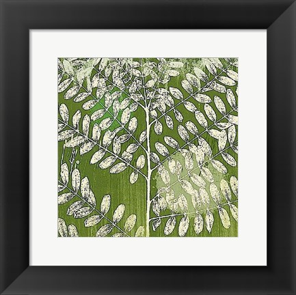 Framed Forest Leaves Print
