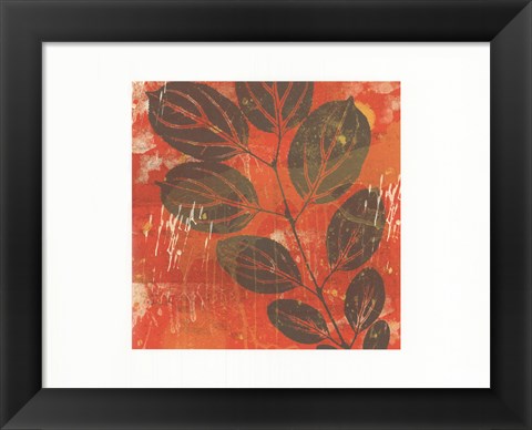 Framed Exotic Vine Print