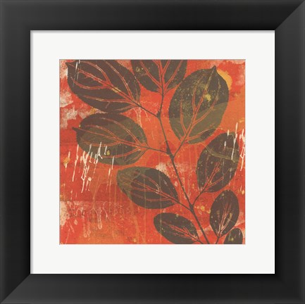 Framed Exotic Vine Print