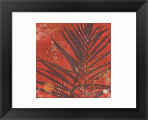Framed Exotic Palm Print