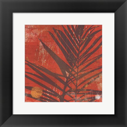 Framed Exotic Palm Print