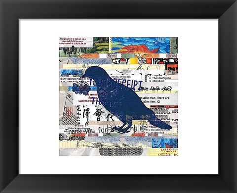 Framed Chirp Print