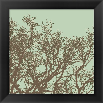 Framed Winter Tree II Print